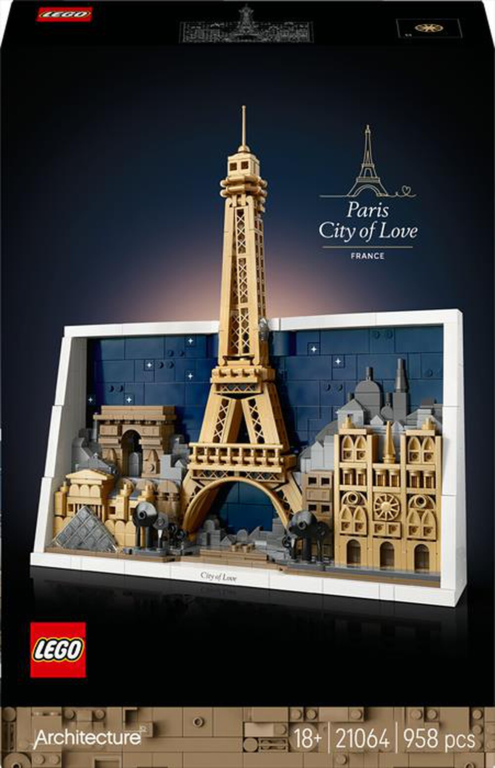 Immagine del prodotto LEGO - ARCHITECTURE Parigi &ndash; La citt&agrave; dell&rsquo;amore - 21064