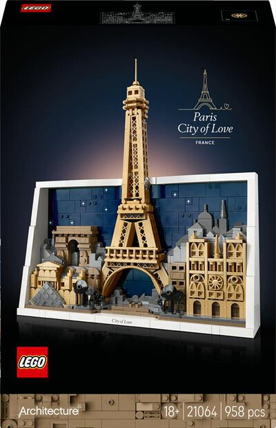 LEGO - ARCHITECTURE Parigi &ndash; La citt&agrave; dell&rsquo;amore - 21064