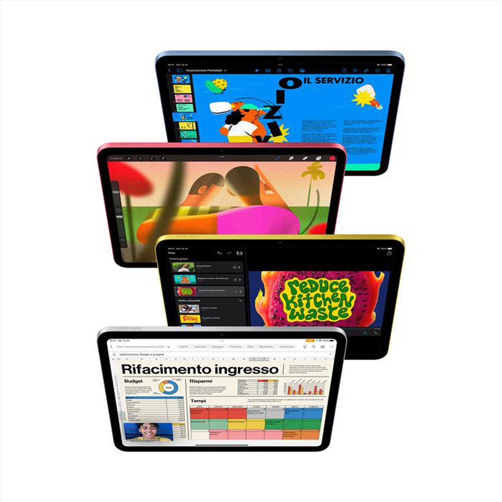 "APPLE - iPad 10.9\" WI-FI 256GB-Giallo"