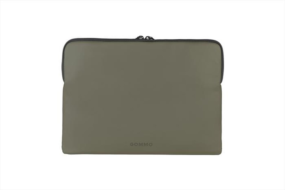 "TUCANO - Custodia GOMMO Macbook Air 15\" e laptop fino 14\"-VERDE MILITARE"