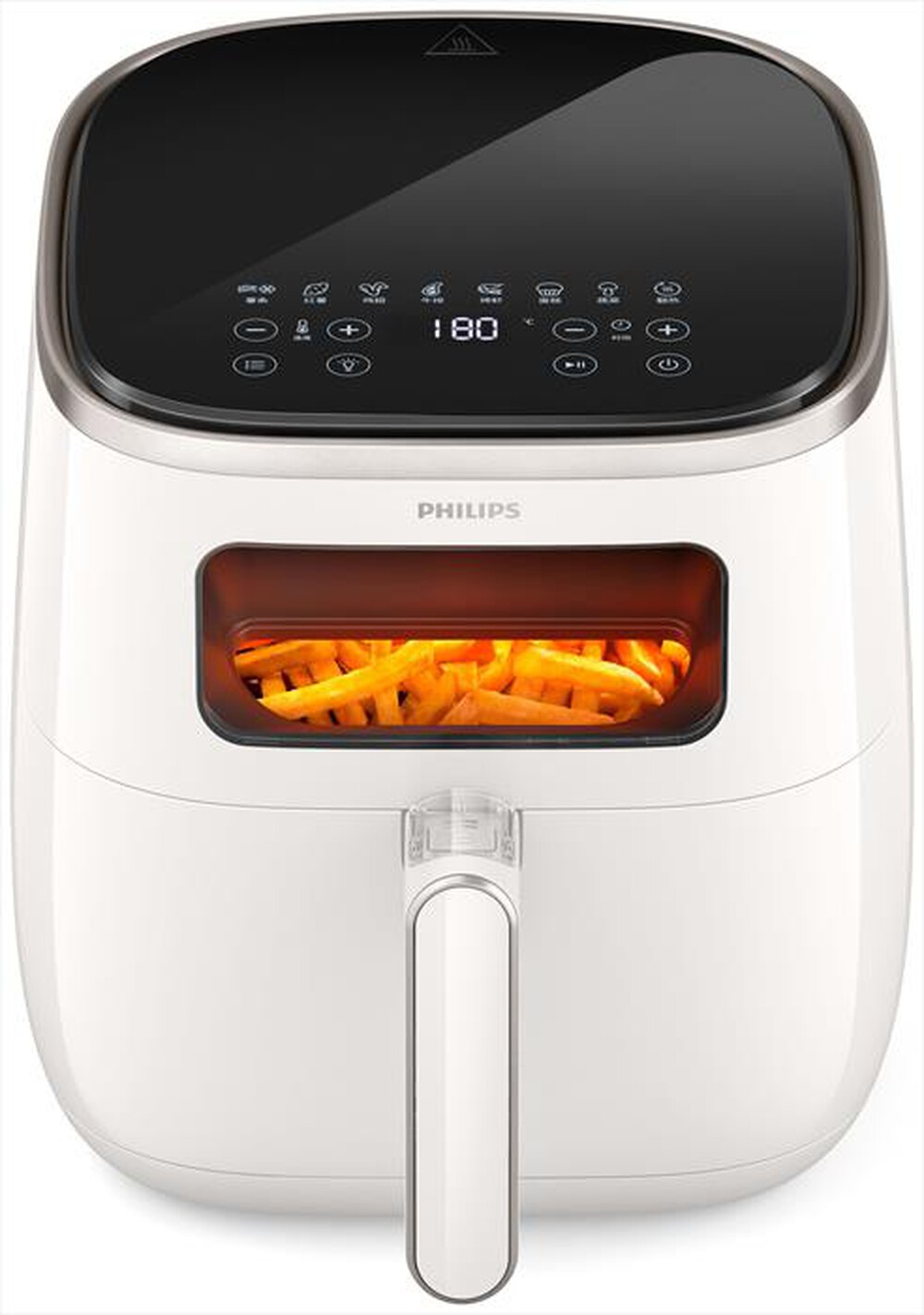 "PHILIPS - FRIGGITRICE AIRFRYER SERIE 3000 DA 5.6L HD9257/20-Bianco"
