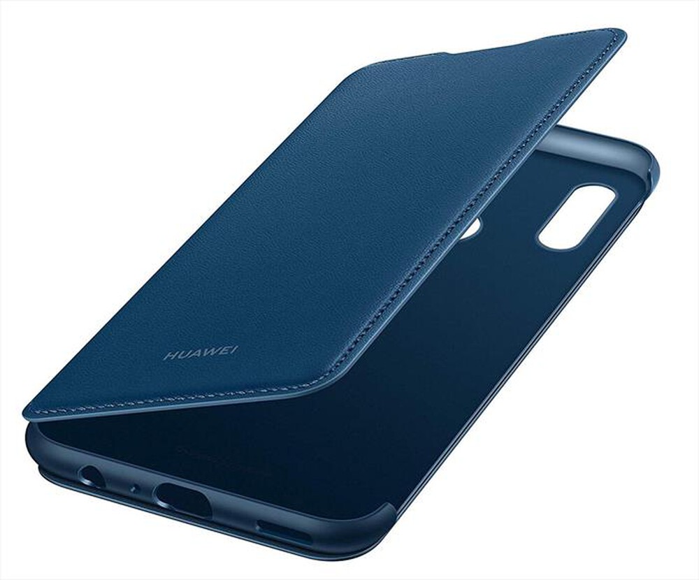 "HUAWEI - P SMART 2019 PU FLIP COVER-Blu"