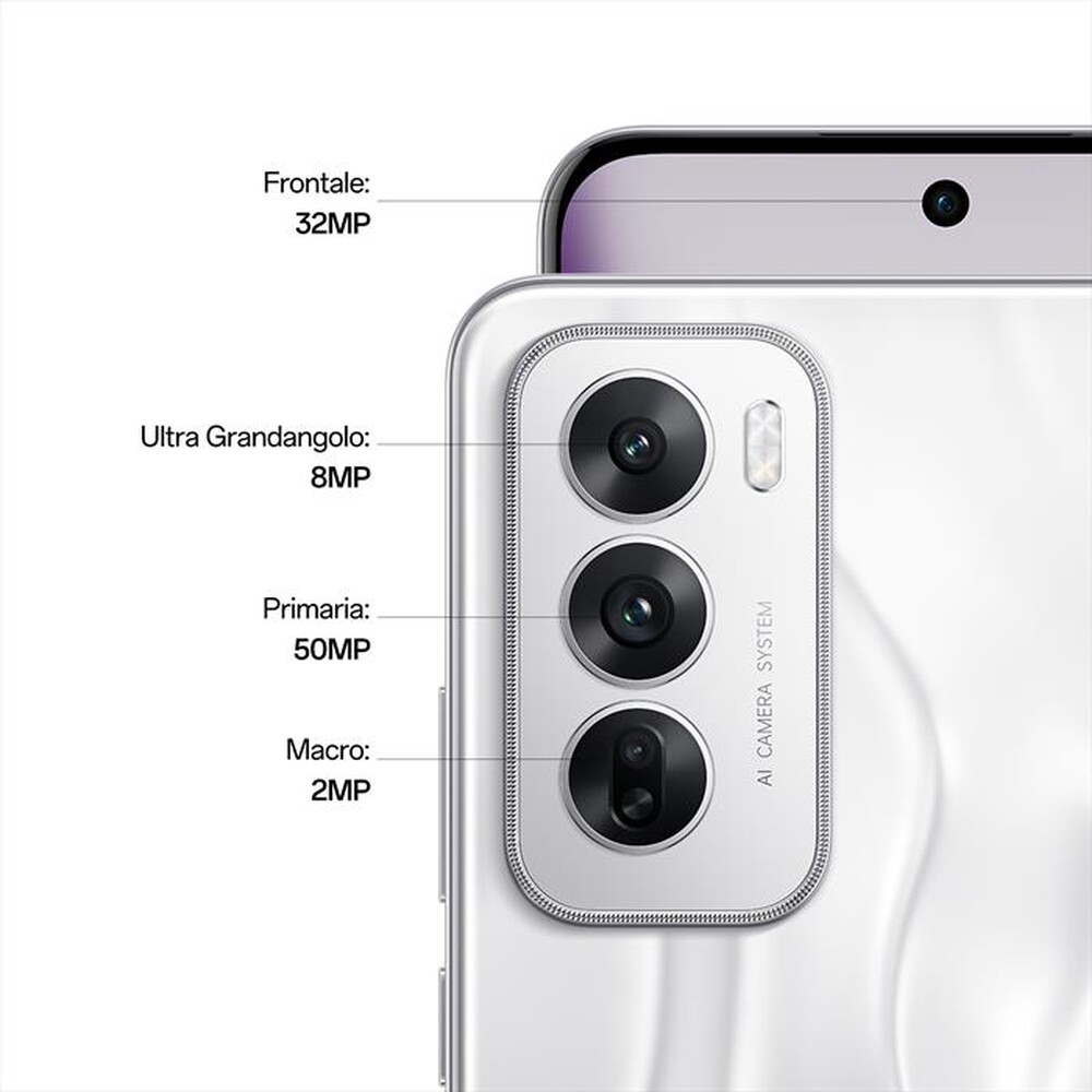 "OPPO - Smartphone RENO12 5G 12+256-ASTRO SILVER"
