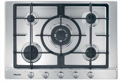 MIELE - Piano cottura a gas KM 2033 G 5 fuochi 56cm-Acciaio "Chromstahl"
