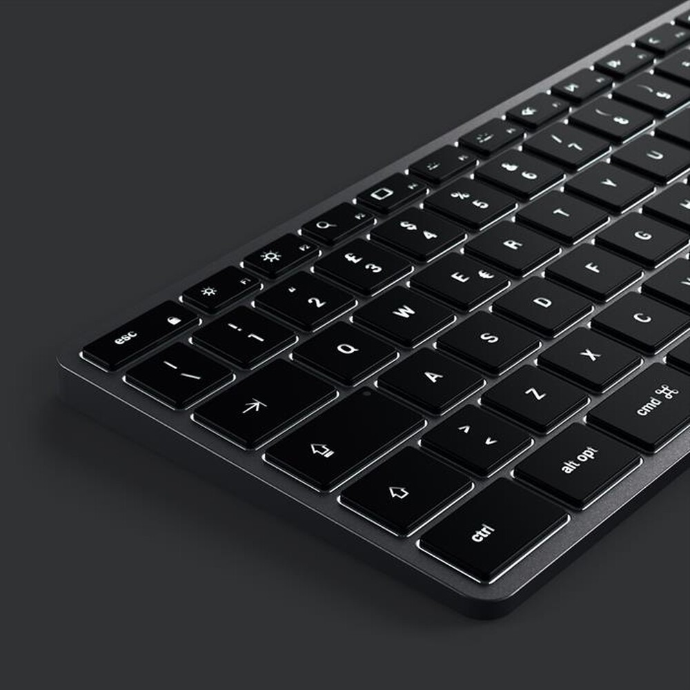 "SATECHI - TASTIERA WIRED SLIM W3 USB-C - ITA-space grey"