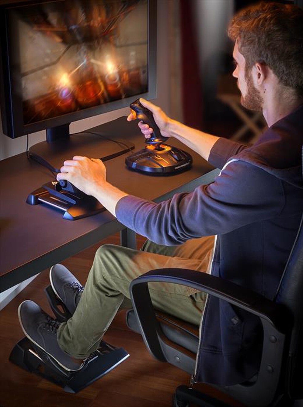Immagine del prodotto THRUSTMASTER - JOYSTICK T-16000M FCS FLIGHT PACK 2960782