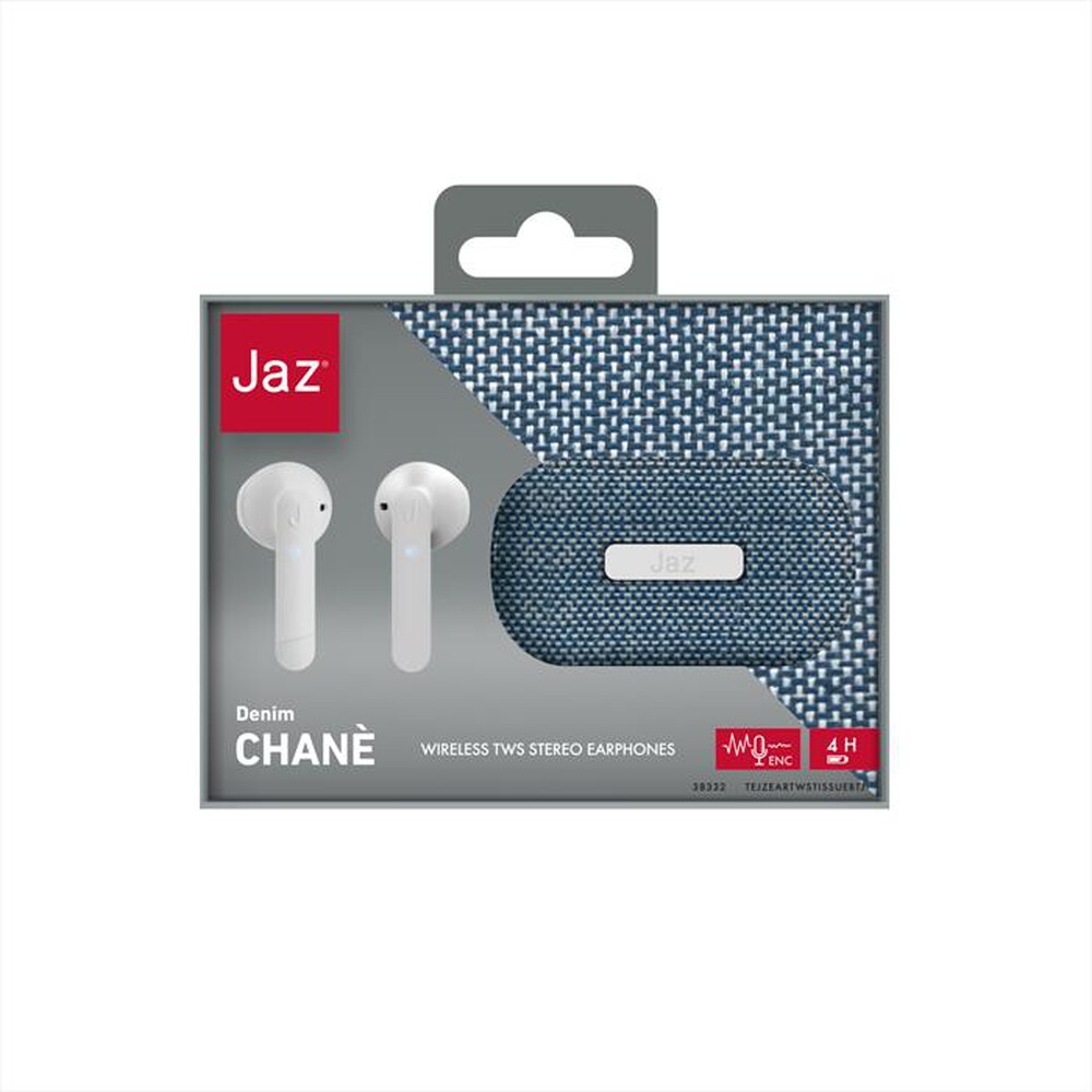 Immagine del prodotto JAZ - Auricolare bluetooth TEJZEARTWSTISSUEBTJ-Jeans