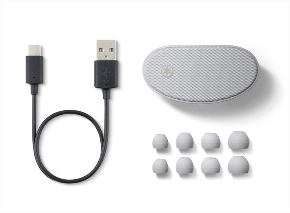 "YAMAHA - Auricolare Bluetooth TW-E5BGY-Gray"