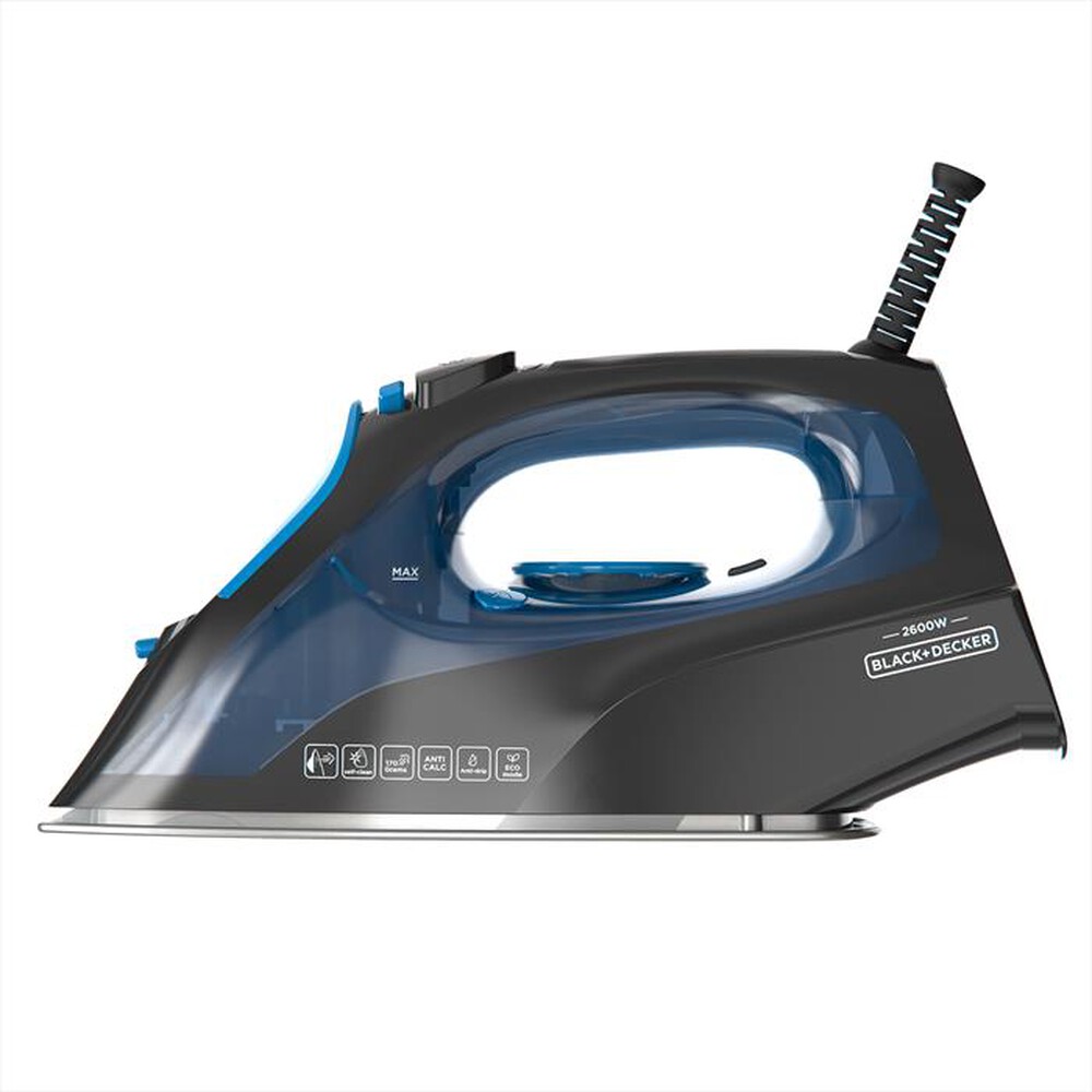 Immagine del prodotto BLACK & DECKER - Ferro da stiro a vapore BXIR2605E-NERO/BLU