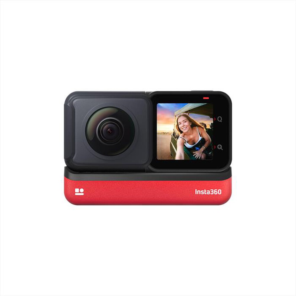 "INSTA360 - Action cam ONE RS 1-INCH 360 EDITION-Black/Red"