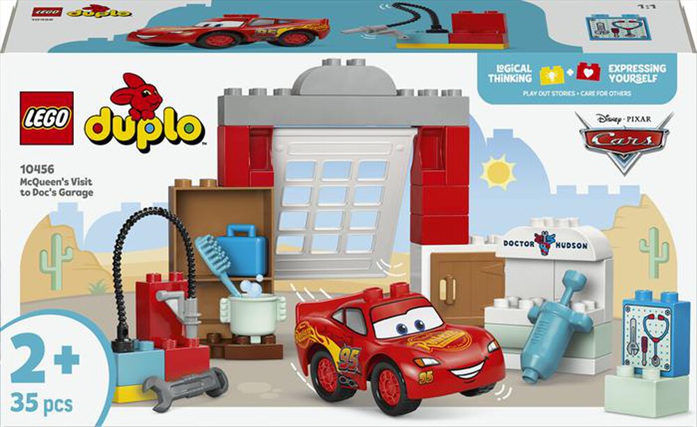 Immagine del prodotto LEGO - DUPLO Visita di McQueen all&rsquo;officina di Doc 10456