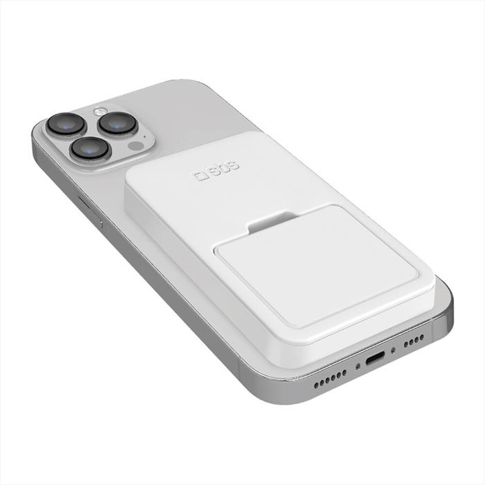 "SBS - Powerbank TEBB5000MAGSTANDW-Bianco"