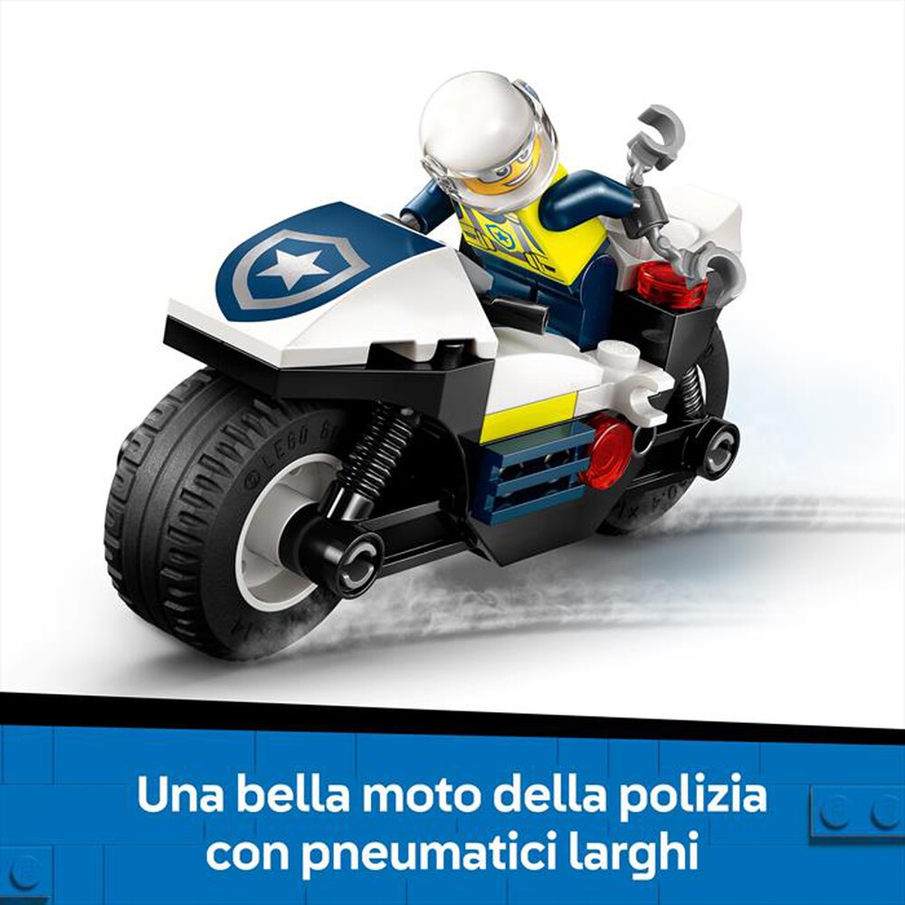 "LEGO - CITY Inseguimento della moto della Polizia - 60455"