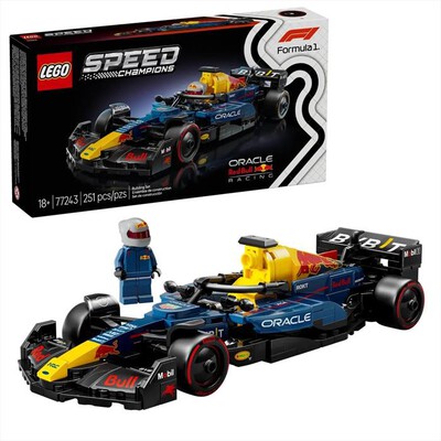 LEGO - SPEED Auto da corsa F1 Oracle Red Bull - 77243-Trasparente