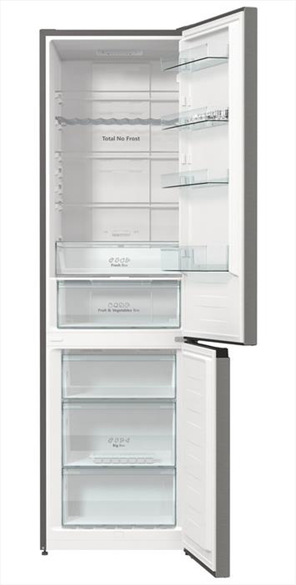 "HISENSE - Frigorifero combinato RB434N4AC2 Classe E 353lt-INOX"