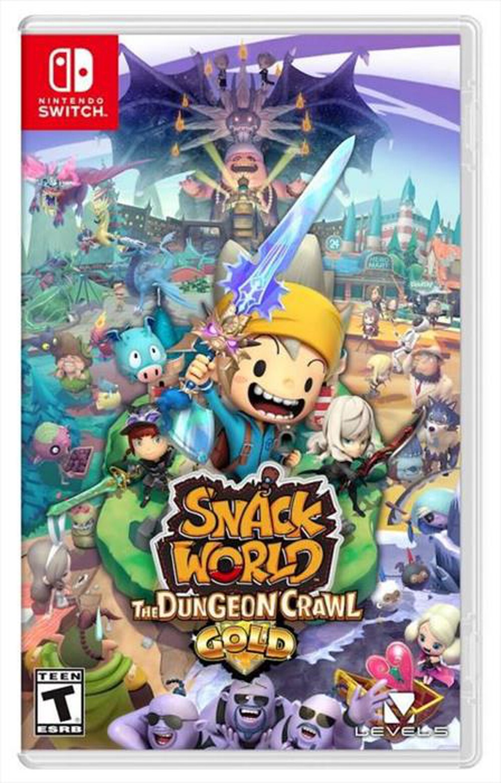 Immagine del prodotto NINTENDO - Snack World : Esploratori di Dungeon – Gold
