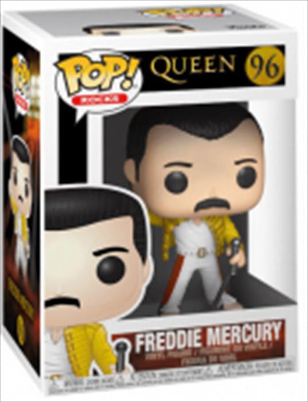 Immagine del prodotto FUNKO - POP VINYL ROCKS QUEEN - FREDDY MERCURY-MULTICOLORE