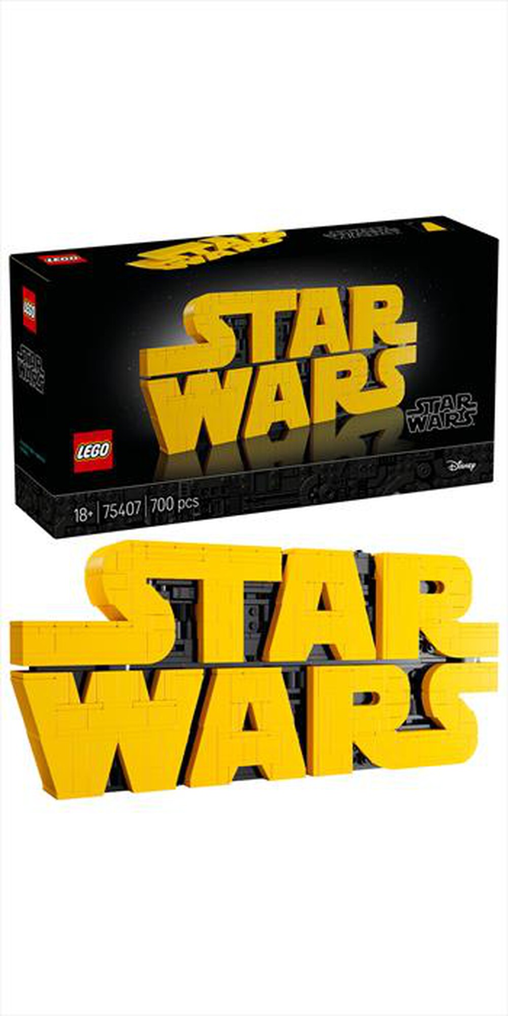 "LEGO - STAR WARS Logo Star Wars in mattoncini - 75407"