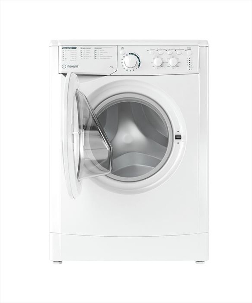 Immagine del prodotto INDESIT - Lavatrice EWC 71252 W IT N 7 Kg Classe E-Bianco