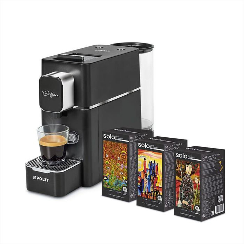Immagine del prodotto POLTI - Macchina da caff&egrave; Coffea S15B + 54 CIALDE-Nero
