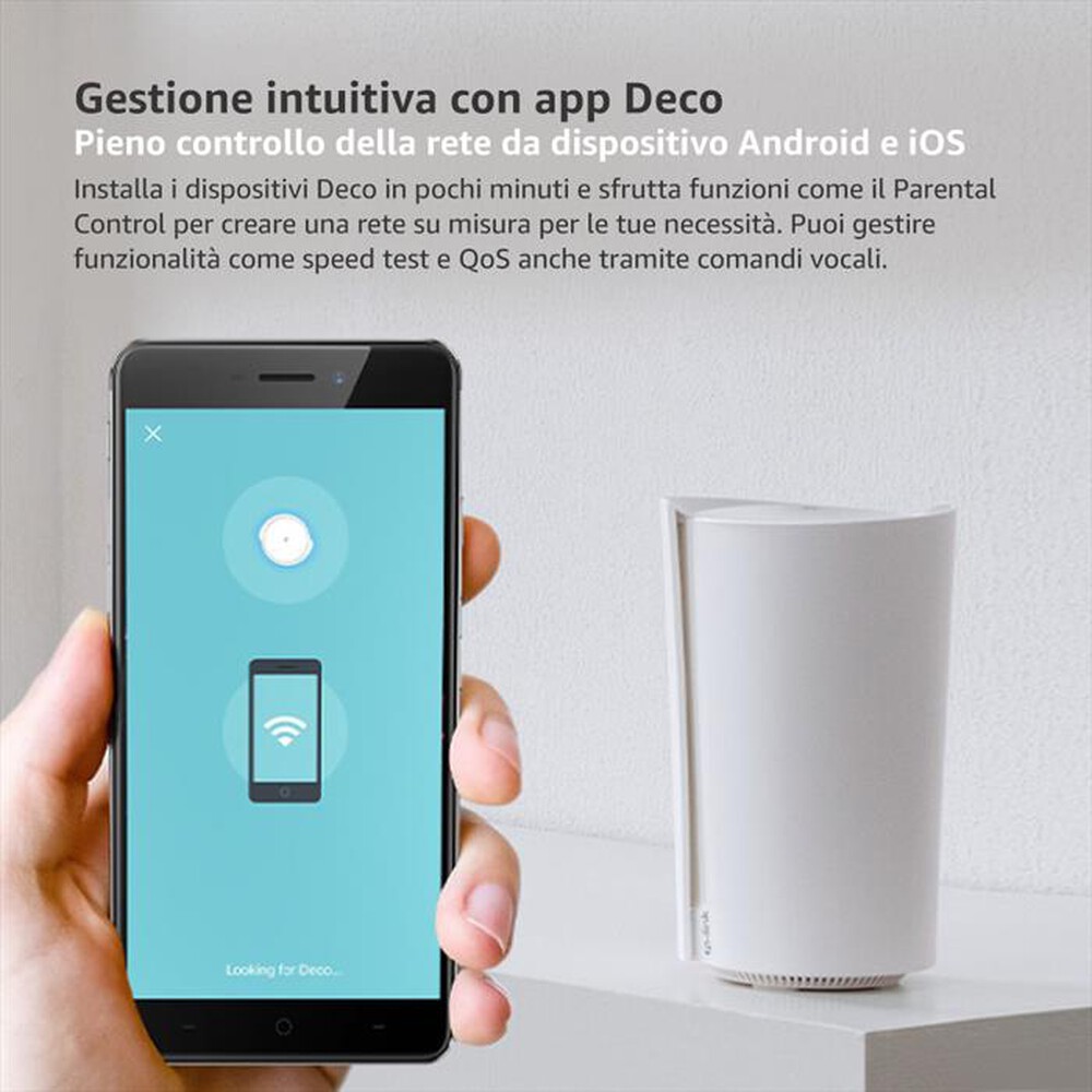 Immagine del prodotto TP-LINK - MESH ROUTER 5G CON SLOT SIM CARD, WI-FI 6 AX3000