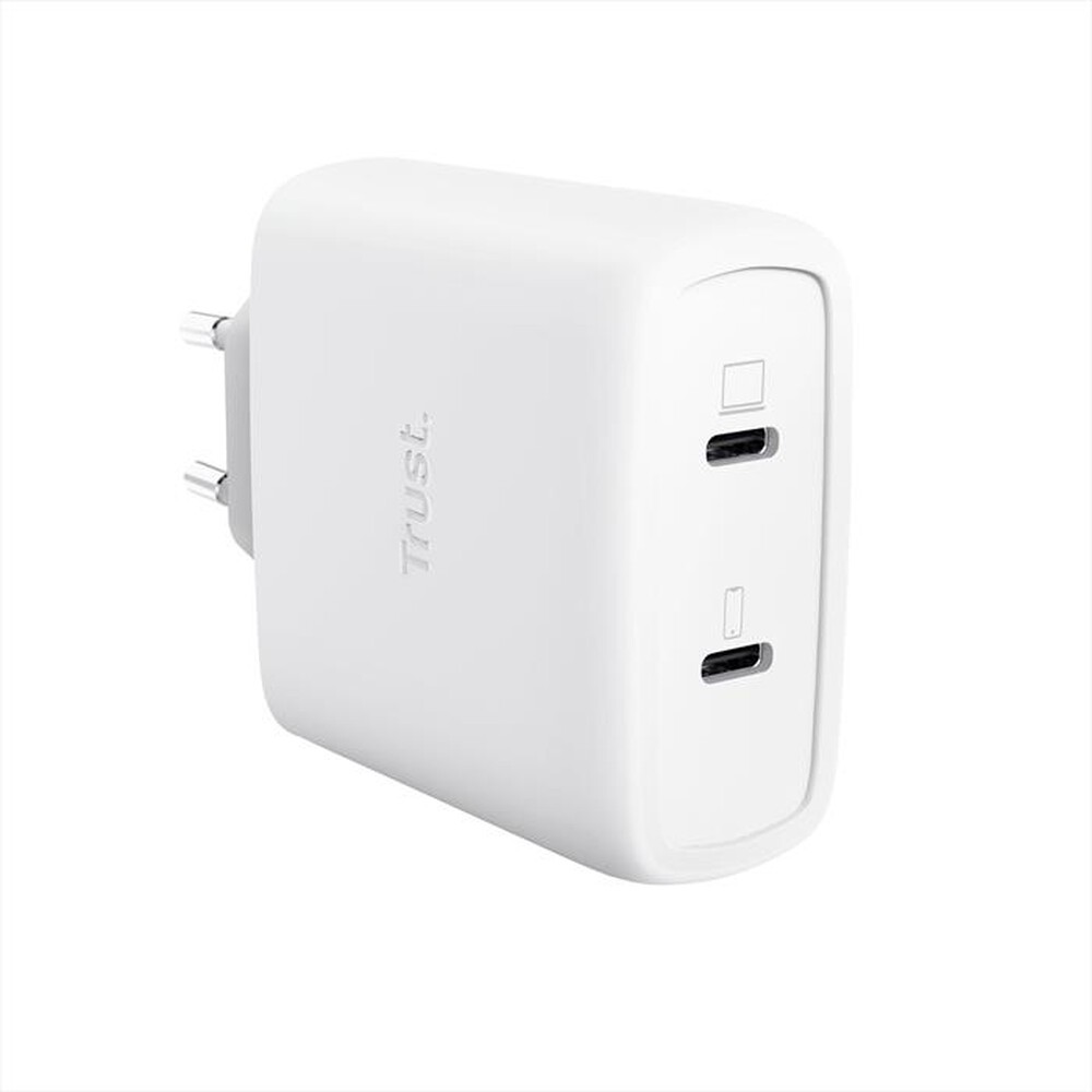 Immagine del prodotto TRUST - MAXO 65W 2P USB-C GAN CHARGER-White