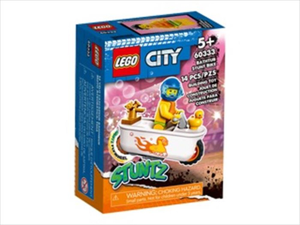 Immagine del prodotto LEGO - CITY STUNT BIKE VASCA DA BAGNO - 60333