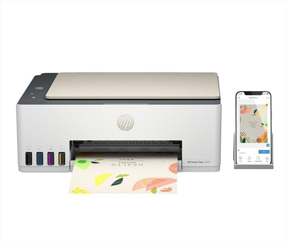 Immagine del prodotto HP - Stampante multifunzione SMART TANK 5107-Bianco