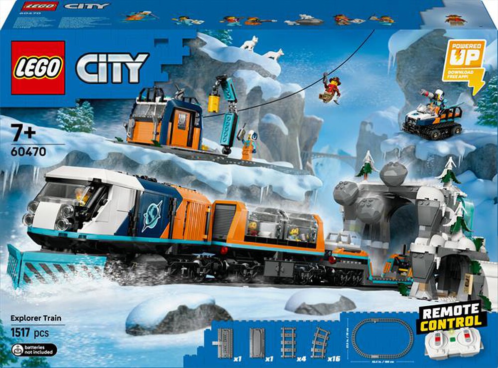 "LEGO - TRENO ESPRESSO ARTICO DEGLI ESPLORATORI-,"