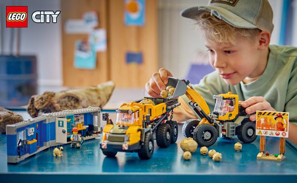 Immagine del prodotto LEGO - CITY Camion ribaltabile e pala meccanica - 60494