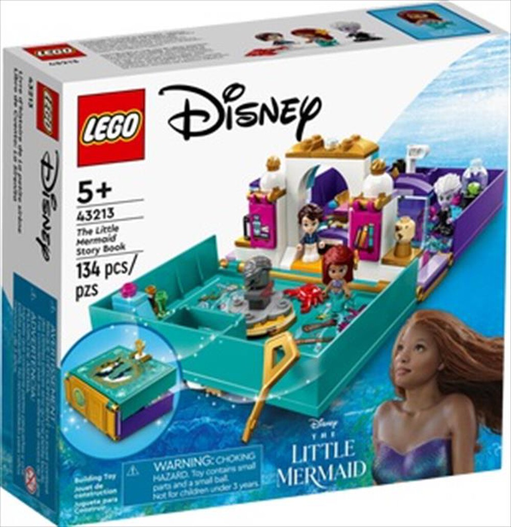 Immagine del prodotto LEGO - DISNEY Libro delle fiabe della Sirenetta - 43213-Multicolore