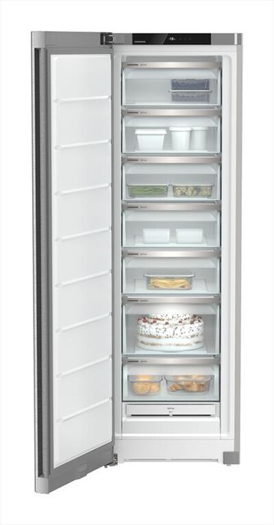 LIEBHERR - Congelatore verticale SFNSDE 5227-20 Classe E-Acciaio SmartSteel / Silver