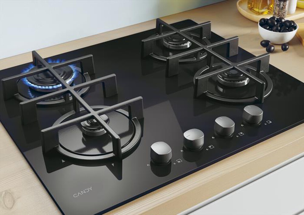 Immagine del prodotto CANDY - Piano cottura a gas CVG6B 59,5 cm-Nero