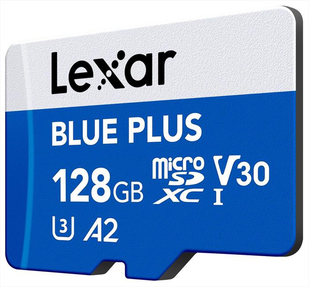 Immagine del prodotto LEXAR - 128GB MICROSDXC PLUS-Blue/White