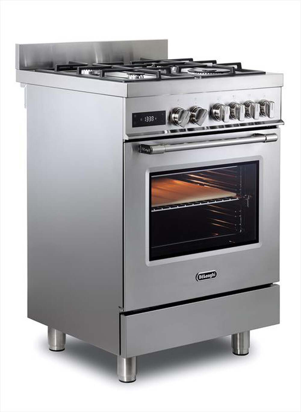"DE LONGHI - Cucina PRO 66 MXL PZ Classe A-Inox"