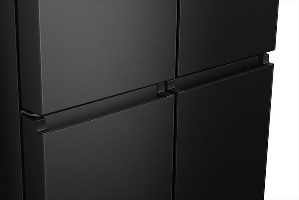 "HISENSE - Frigorifero 4 porte RQ5P470SAFE Classe E 483 lt-Black Inox"