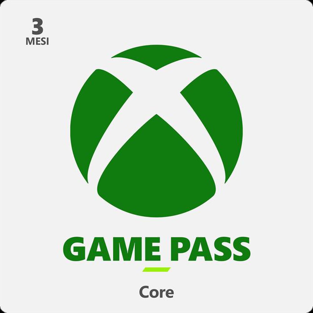 "MICROSOFT - Xbox Game Pass Core 3 mesi"