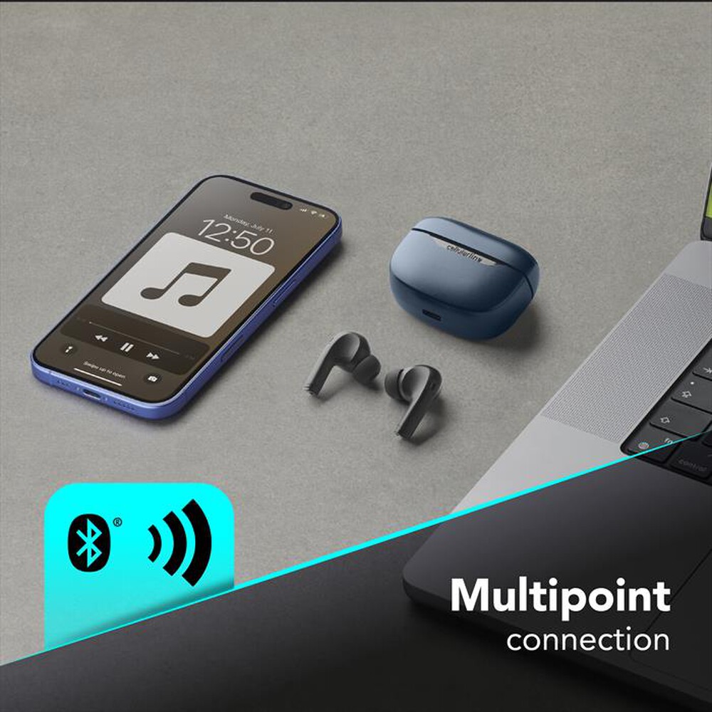 Immagine del prodotto CELLULARLINE - Auricolare bluetooth BTKEYPROTWSK-Nero