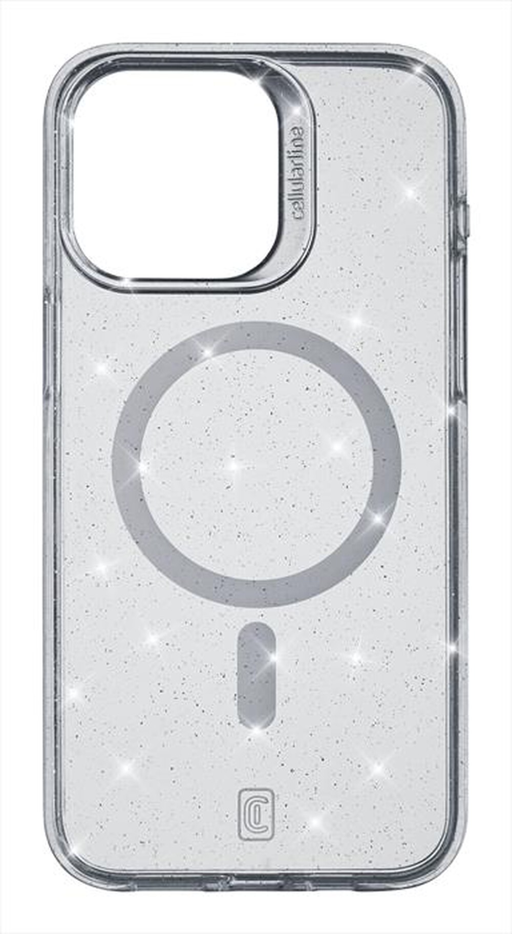 Immagine del prodotto CELLULARLINE - Cover SPARKLE MAG per iPhone 15 Pro-Transparent