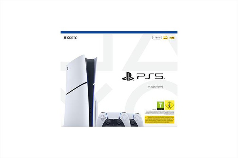Immagine del prodotto SONY COMPUTER - BUNDLE CONSOLE PLAYSTATION®5 1 TB - DUE CONTROLLER-Nd
