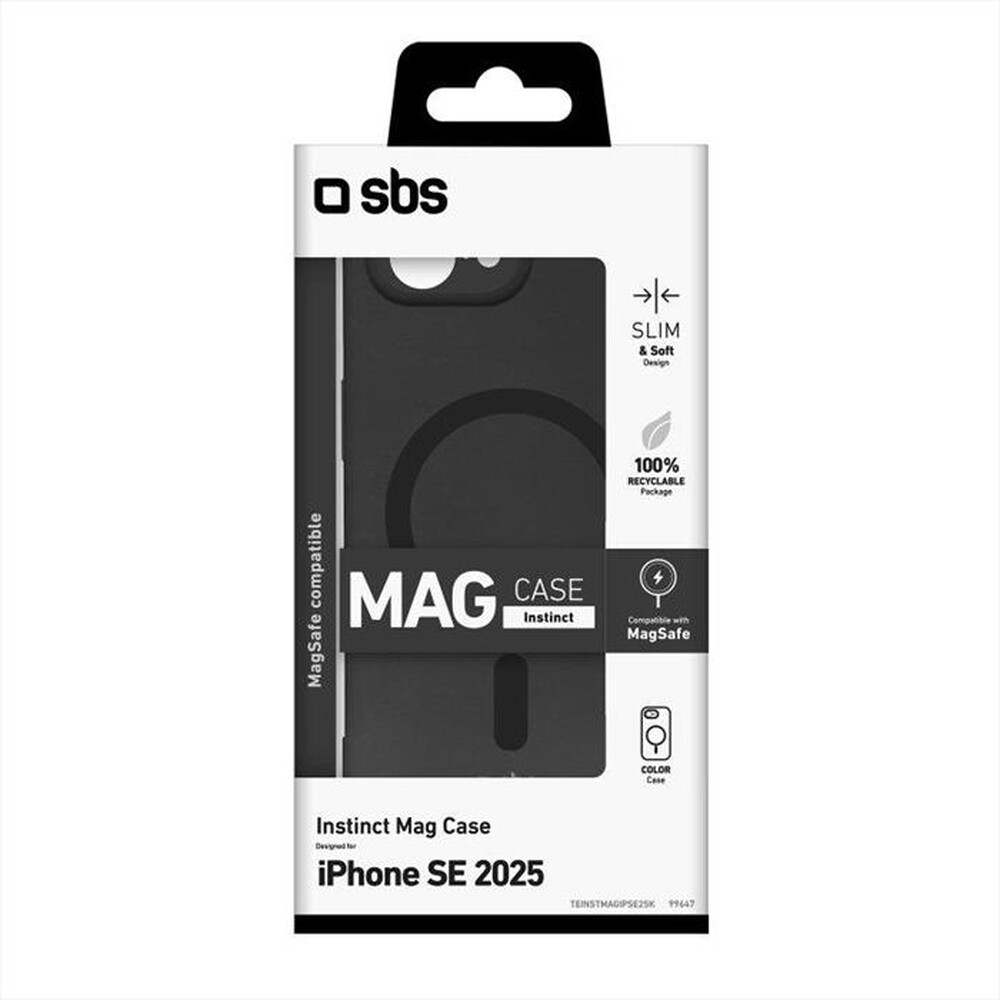 Immagine del prodotto SBS - Cover Instinct Mag TEINSTMAGIPSE25K iPhone SE 2025-Nero