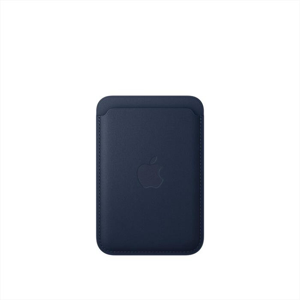 "APPLE - Portafoglio MagSafe FineWoven MA6X4ZMA per iPhone-Blu profondo"