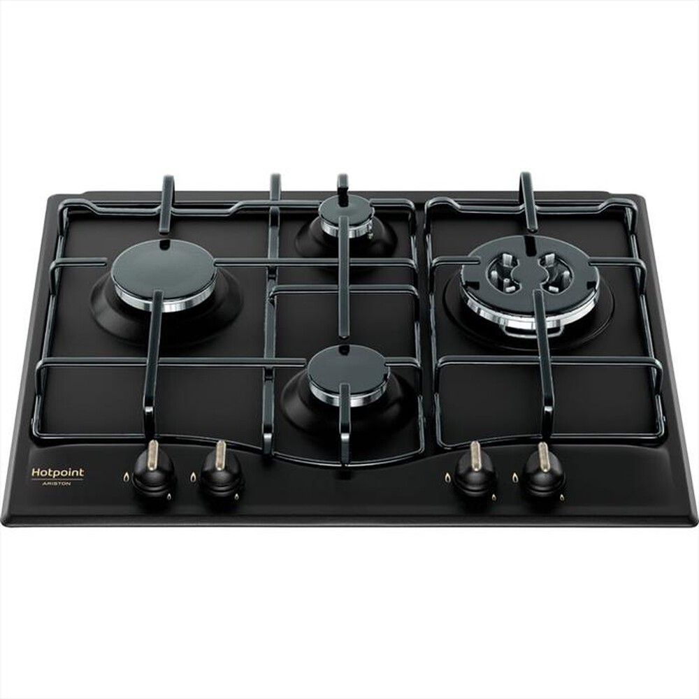 HOTPOINT ARISTON - Piano cottura a gas PCN 640 T (AN) R /HA 4 fuochi-Antracite