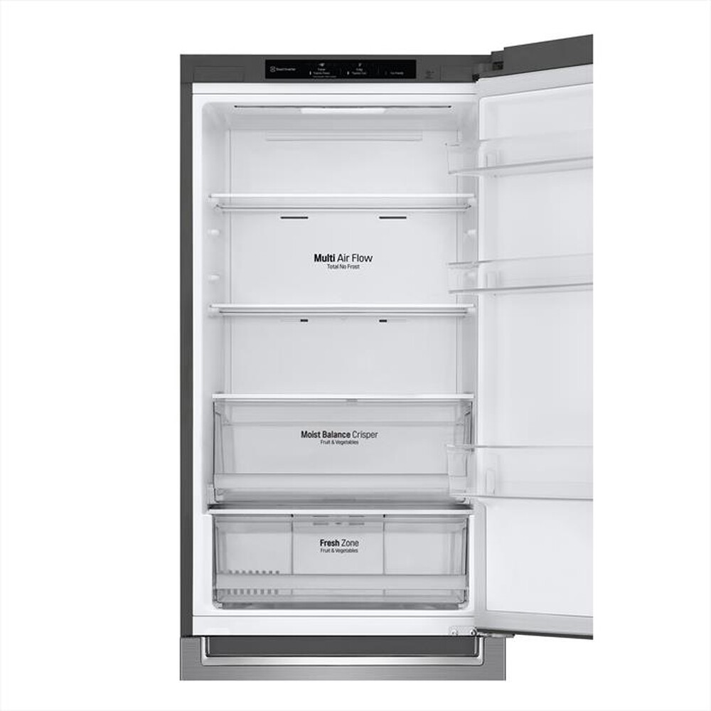 "LG - Frigorifero combinato GBB61PZJMN Classe E 341 lt-Argento"