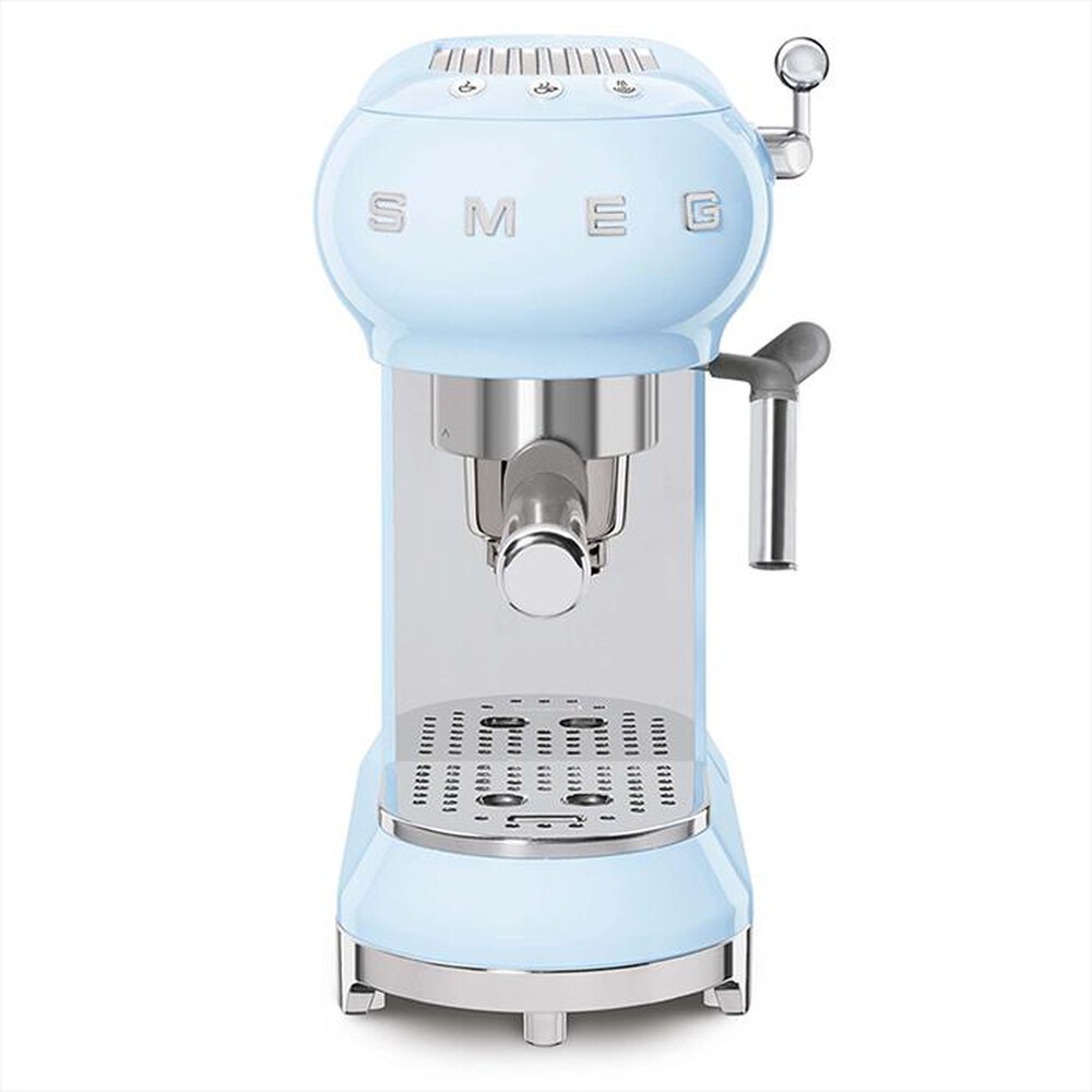 "SMEG - Macchina da Caffè Manuale 50's Style – ECF01PBEU-azzurro"