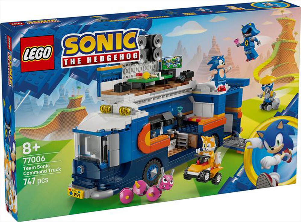 Immagine del prodotto LEGO - SONIC Camion di comando Team SONIC 77006