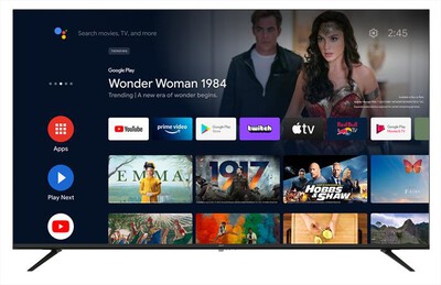 QBELL - Smart TV LED UHD 4K 55" QT55GXF93-NERO