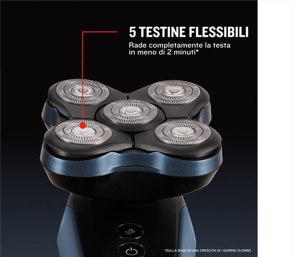 Immagine del prodotto REMINGTON - Balder Head & Beard Rasoio per la Testa XR8000-Nero/Blu