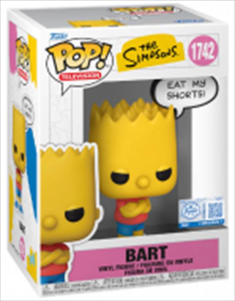 Immagine del prodotto FUNKO - The Simpsons Bart (Eat My Shorts!) 1742 - 87246