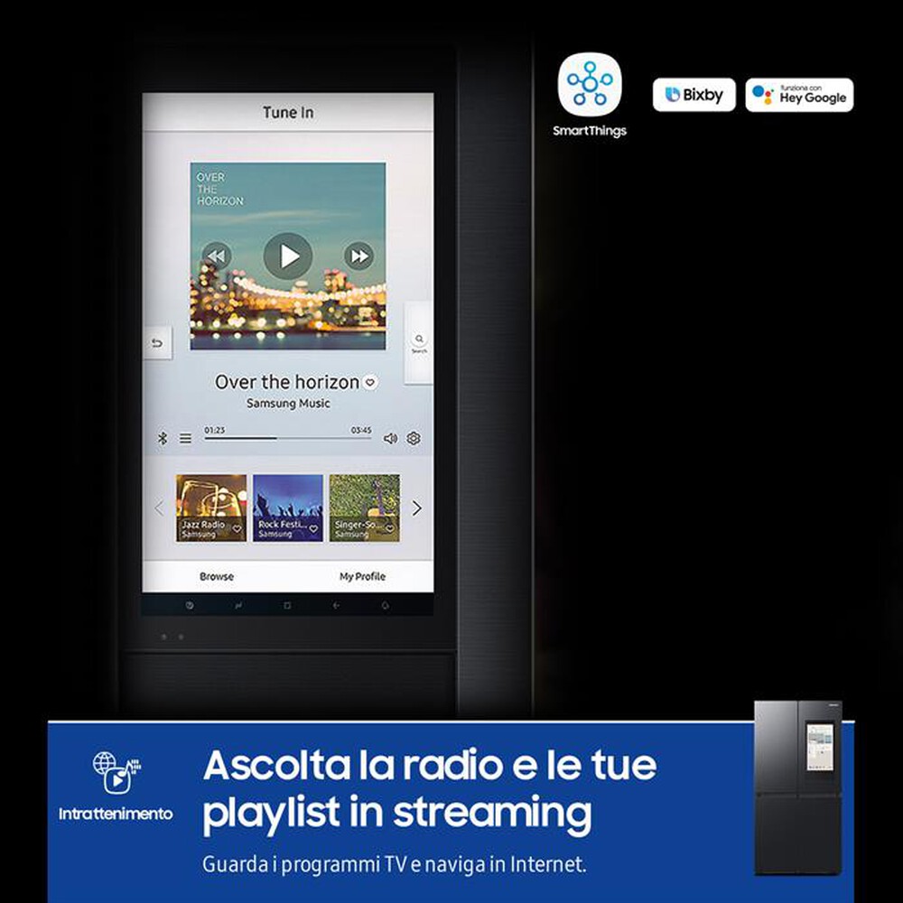 Immagine del prodotto SAMSUNG - Frigorifero 4 porte RF65DG9H0EB1EF Classe E 637 lt-Antracite